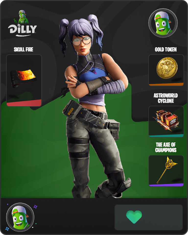 Crystal Fortnite combo