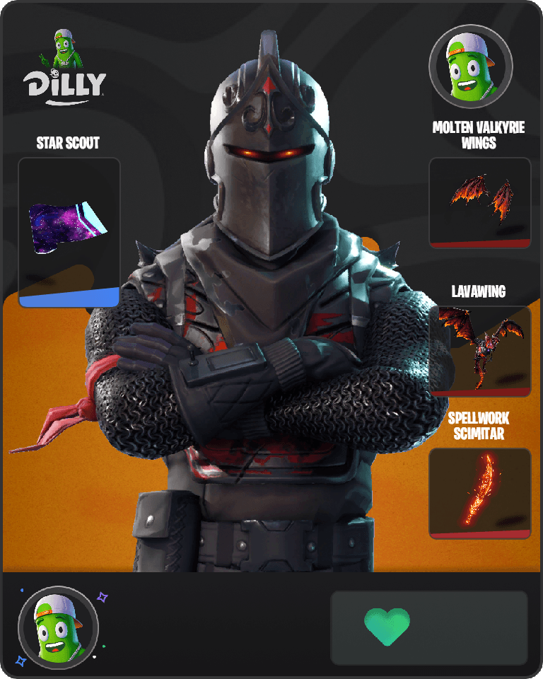 Black Knight Fortnite combo