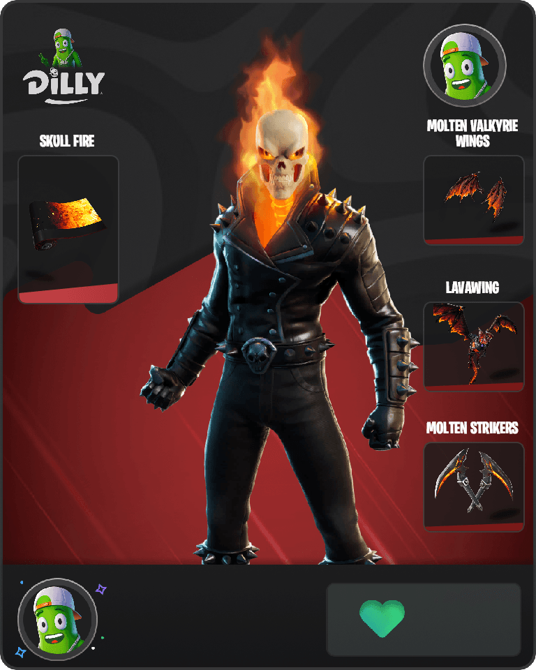 Ghost Rider Fortnite combo