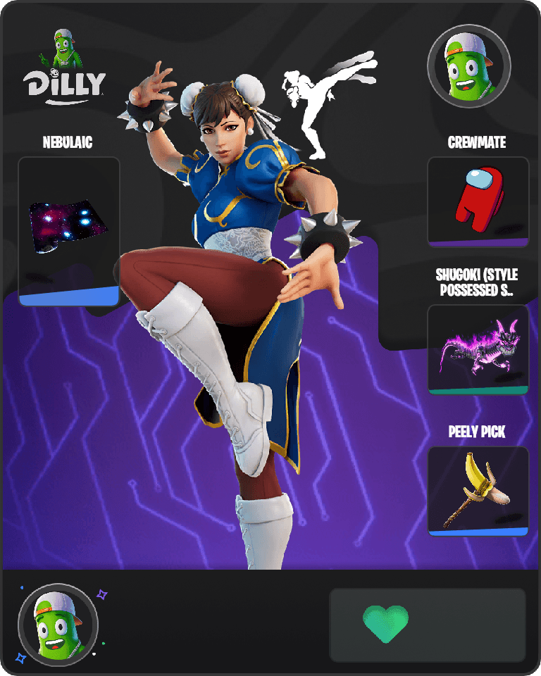 Chun-Li Fortnite combo