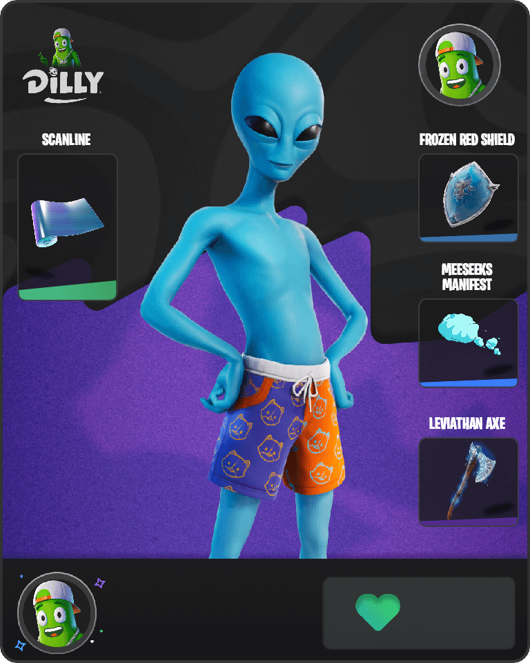 Human Bill Fortnite combo