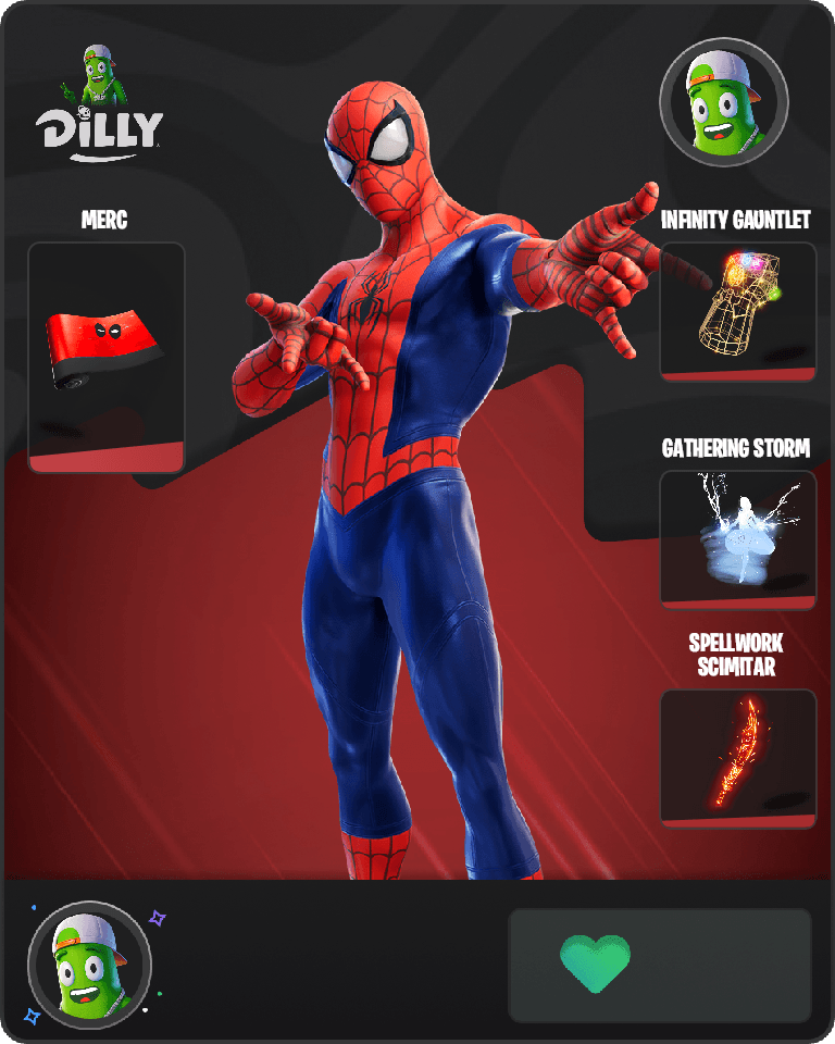 Spider-Man Fortnite combo