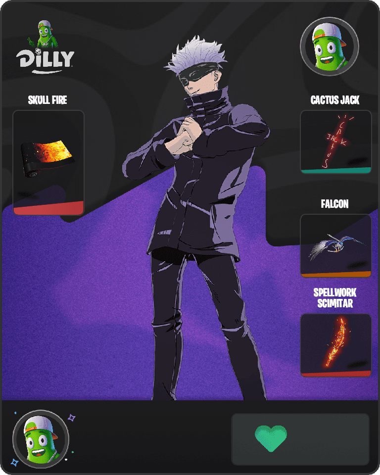 Satoru Gojo Fortnite combo