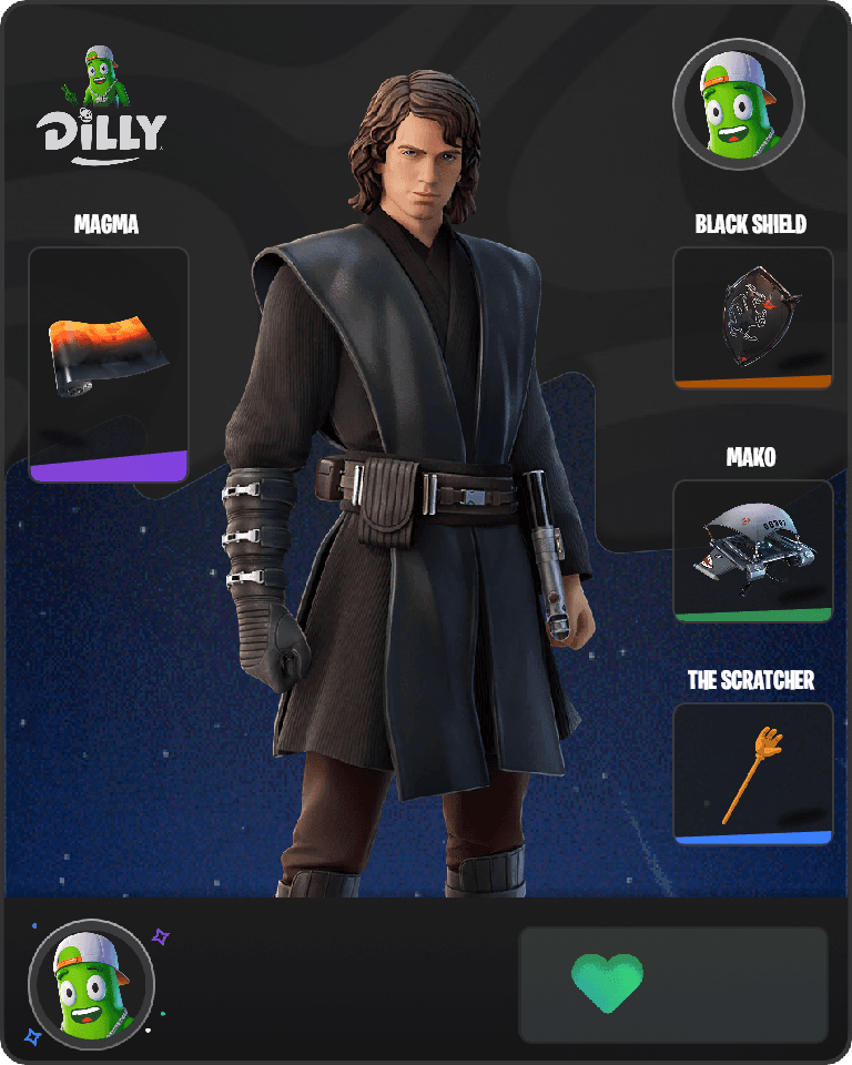 Anakin Skywalker Fortnite combo