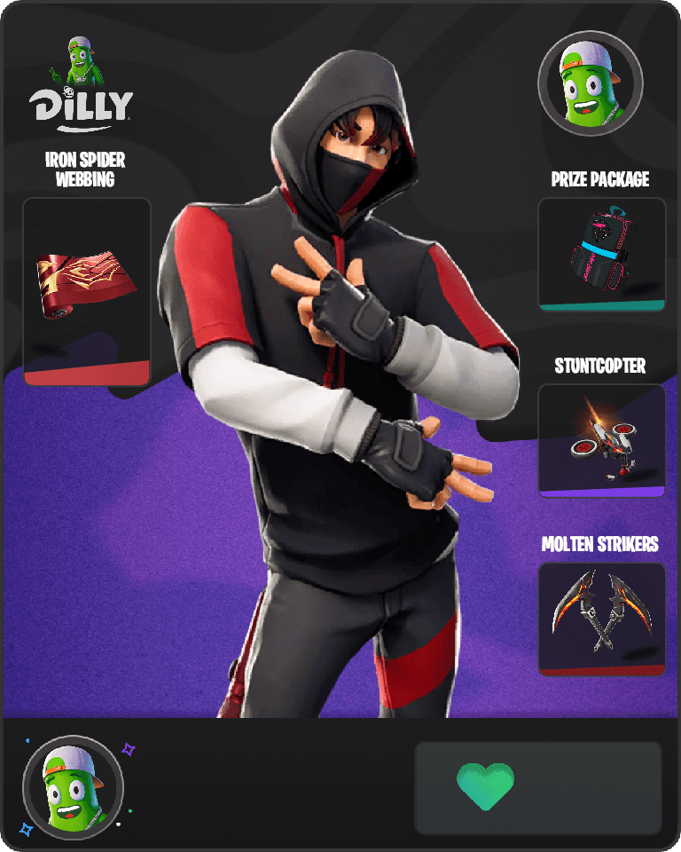 IKONIK Fortnite combo