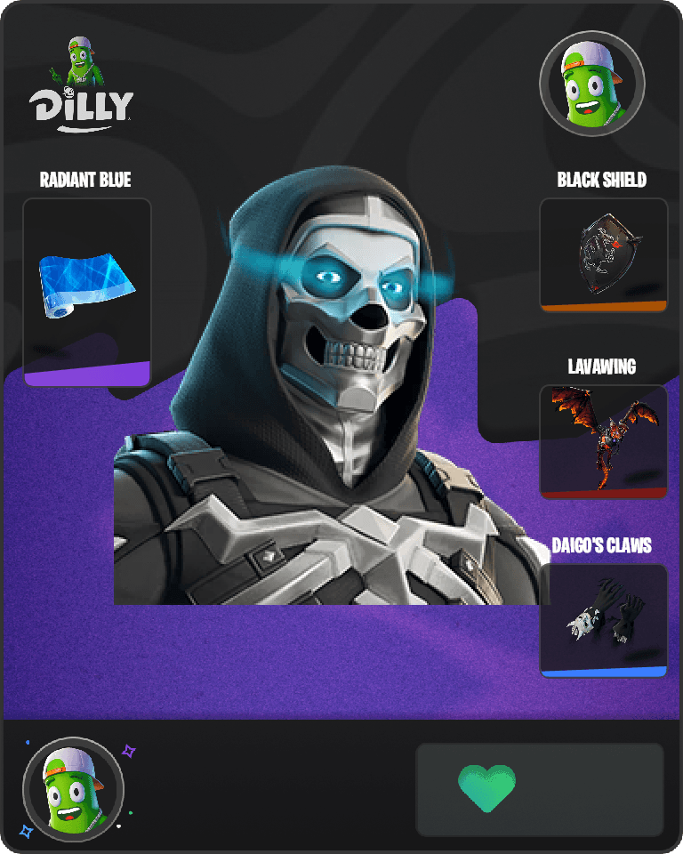 Skull Commander Fortnite combo