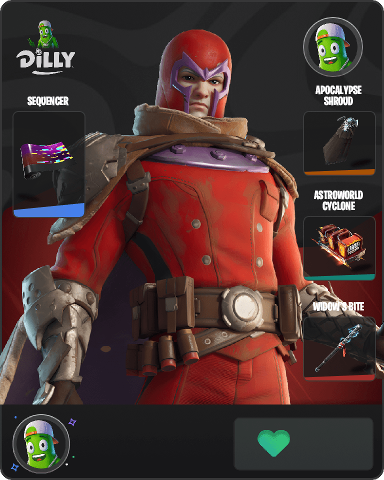 Wastelander Magneto Fortnite combo