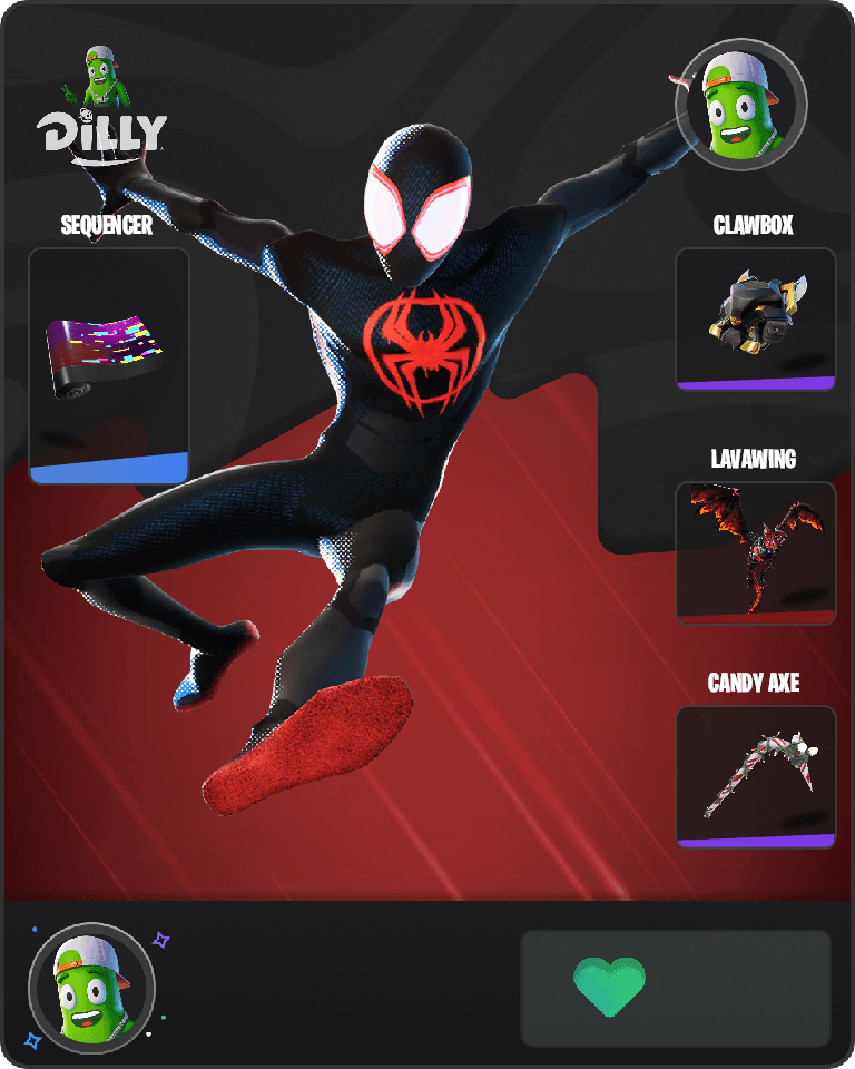 Spider-Man (Miles Morales) Fortnite combo