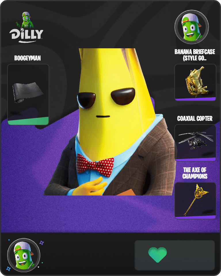 Agent Peely Fortnite combo