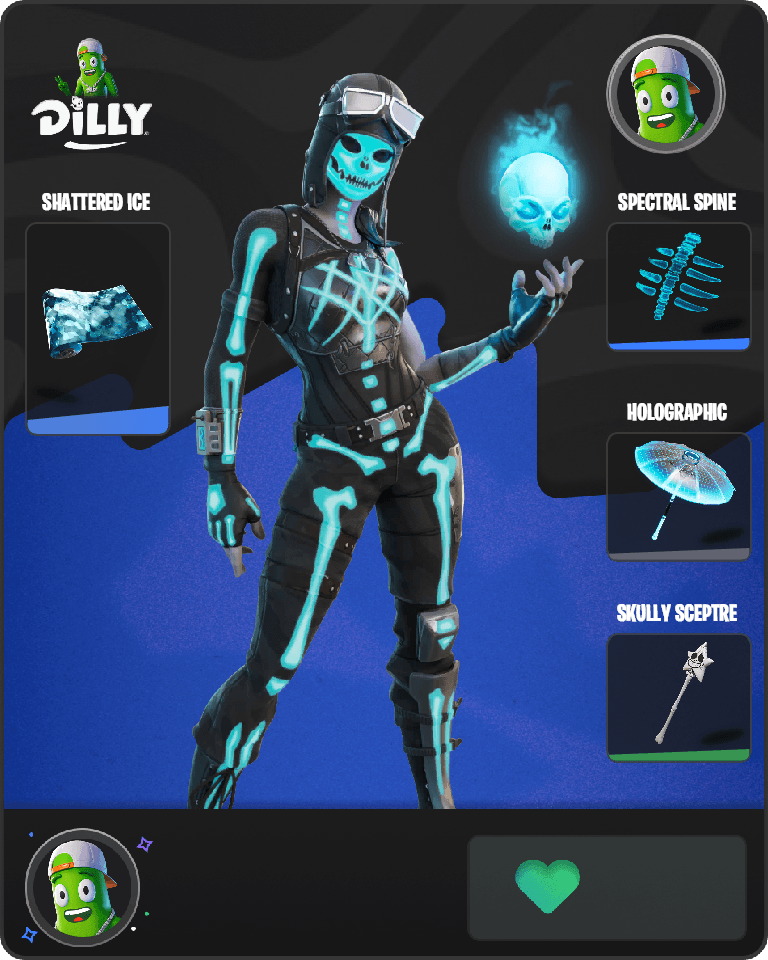Skeletara Fortnite combo