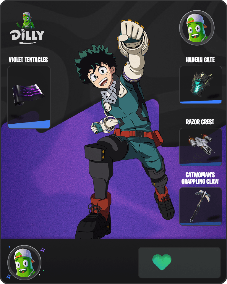 Izuku Midoriya Fortnite combo