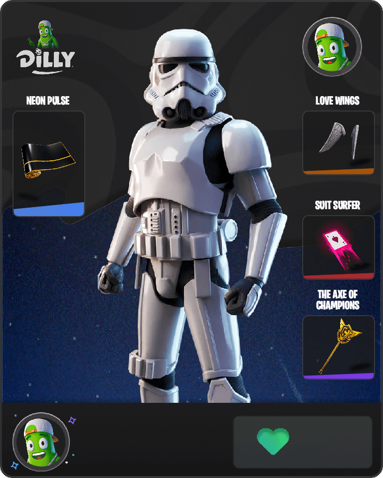 Imperial Stormtrooper Fortnite combo