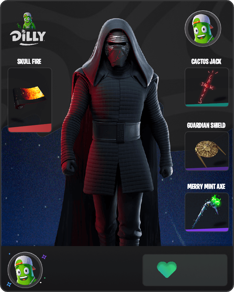 Kylo Ren Fortnite combo