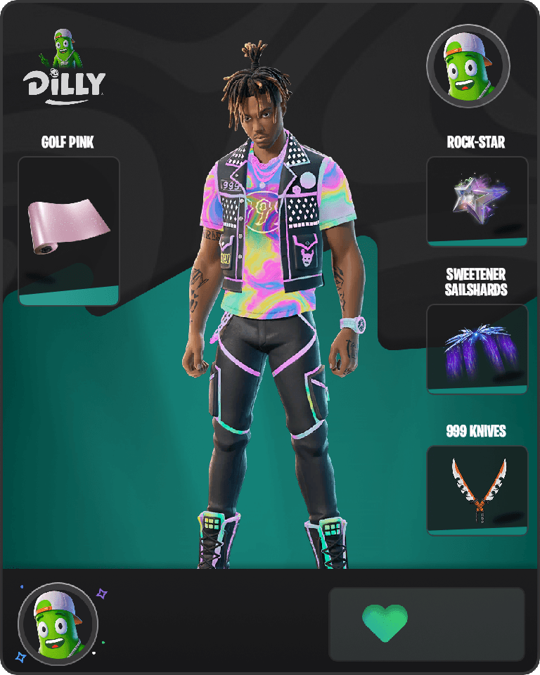 Juice WRLD Fortnite combo
