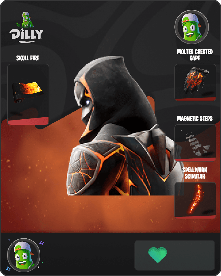 Molten Omen Fortnite combo