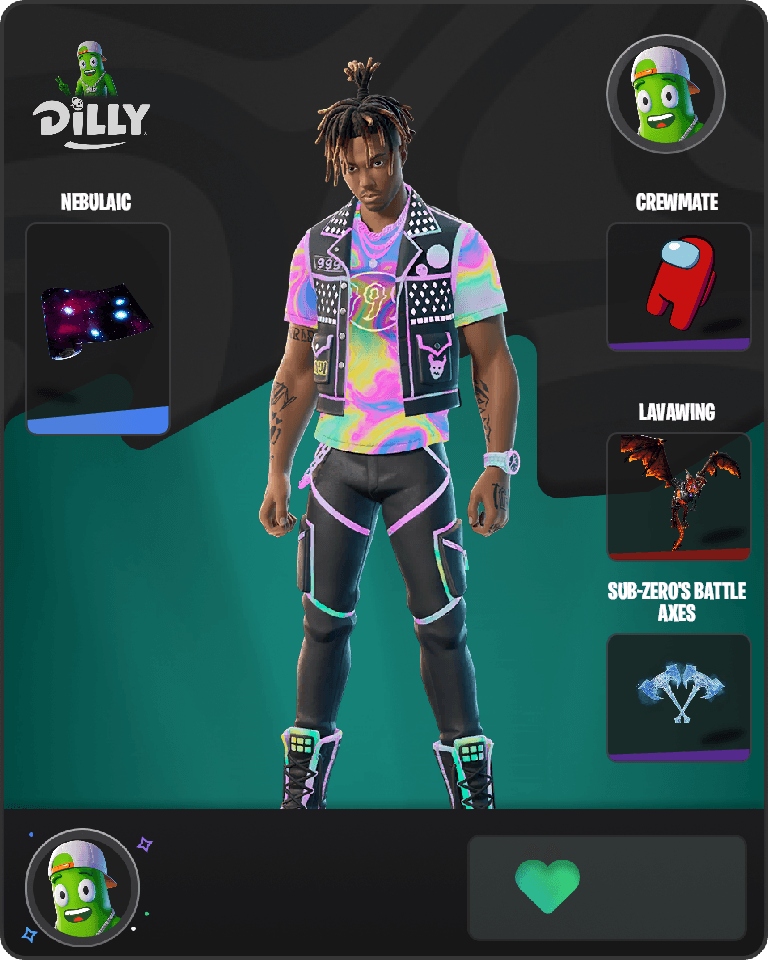 Juice WRLD Fortnite combo
