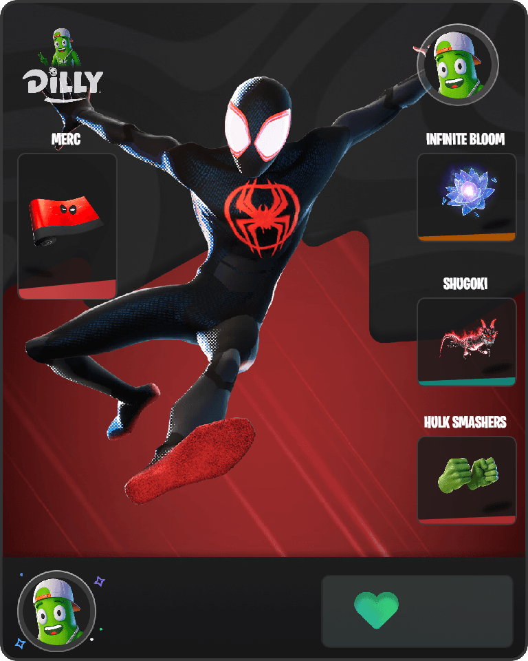 Spider-Man (Miles Morales) Fortnite combo