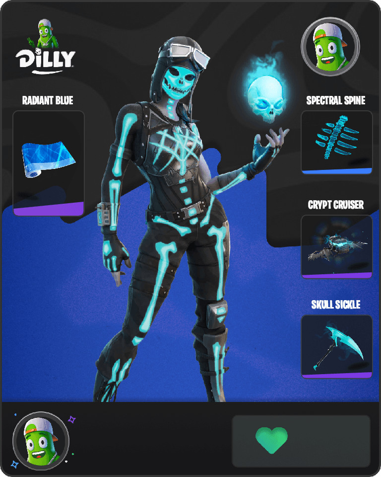 Skeletara Fortnite combo