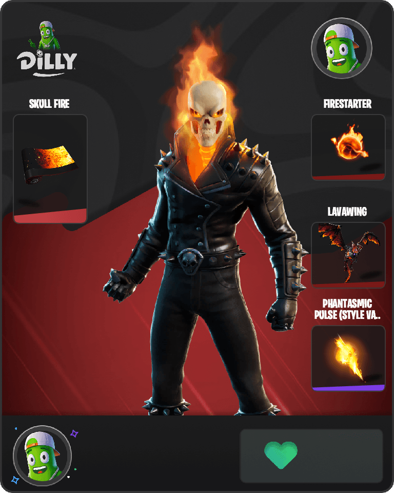 Ghost Rider Fortnite combo
