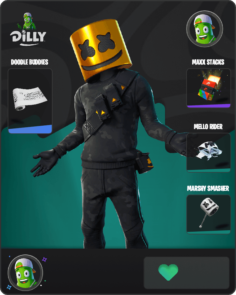 Marshmello Fortnite combo