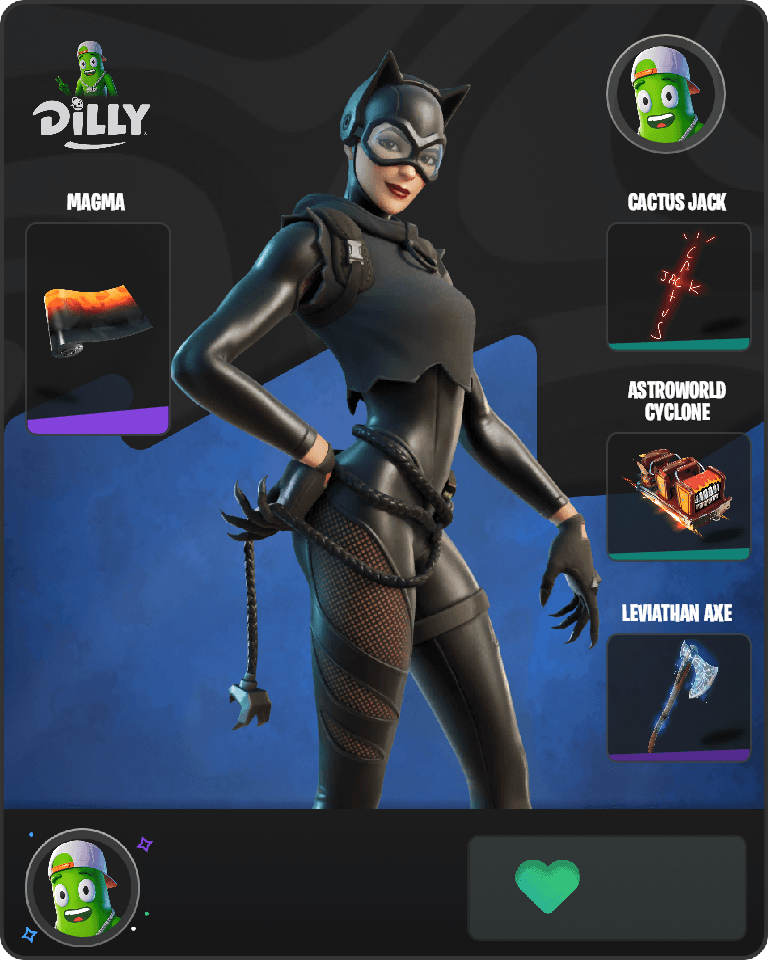 Catwoman Zero Fortnite combo