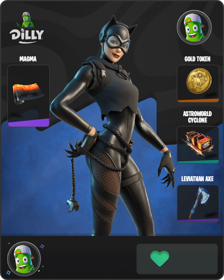 Catwoman Zero Fortnite combo