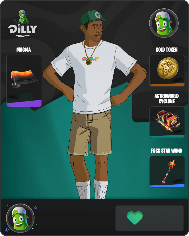 Tyler, The Creator Fortnite combo