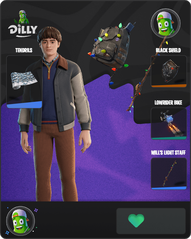 Will Byers Fortnite combo