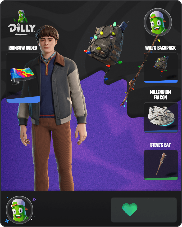 Will Byers Fortnite combo