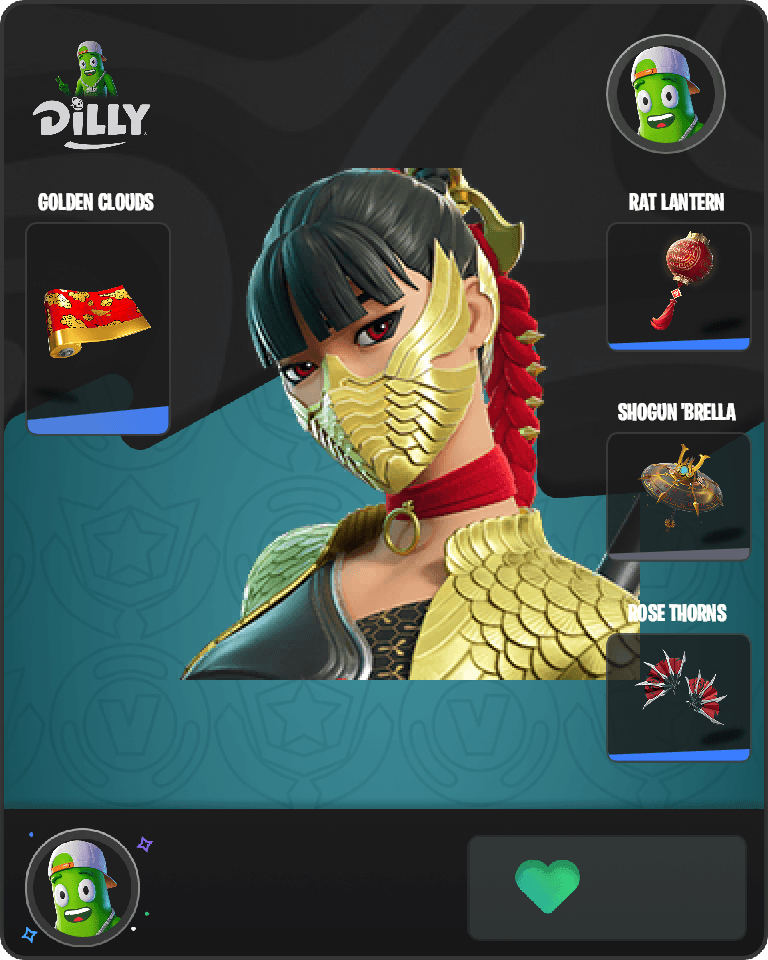 Lady of Cranes Fortnite combo