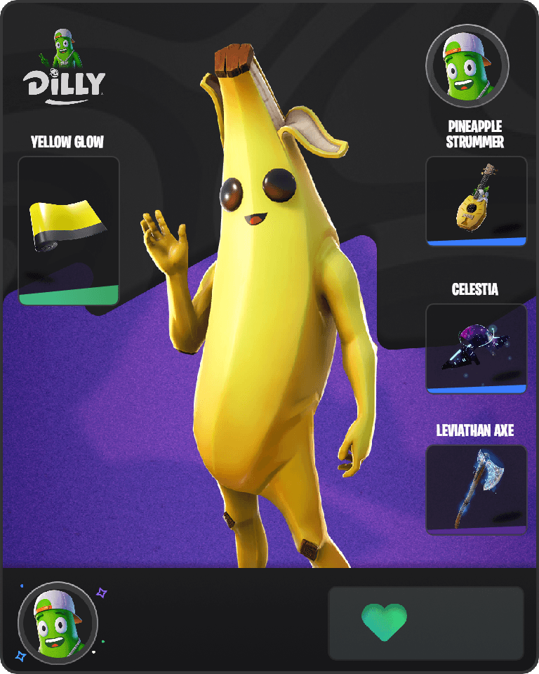 Peely Fortnite combo
