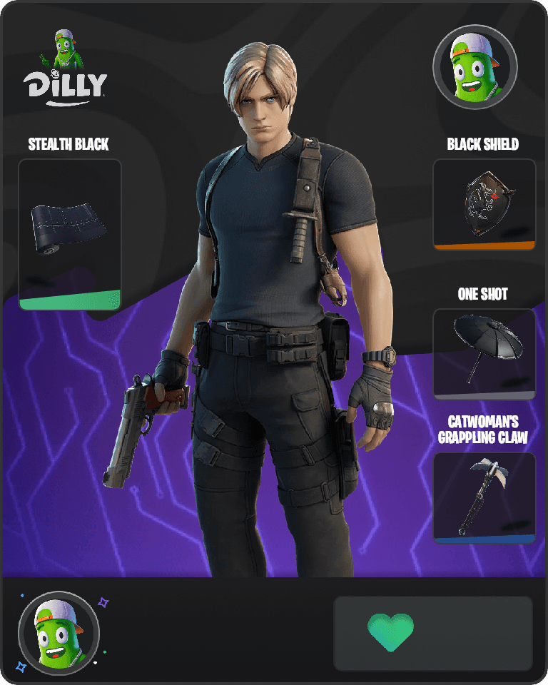 Leon S. Kennedy Fortnite combo