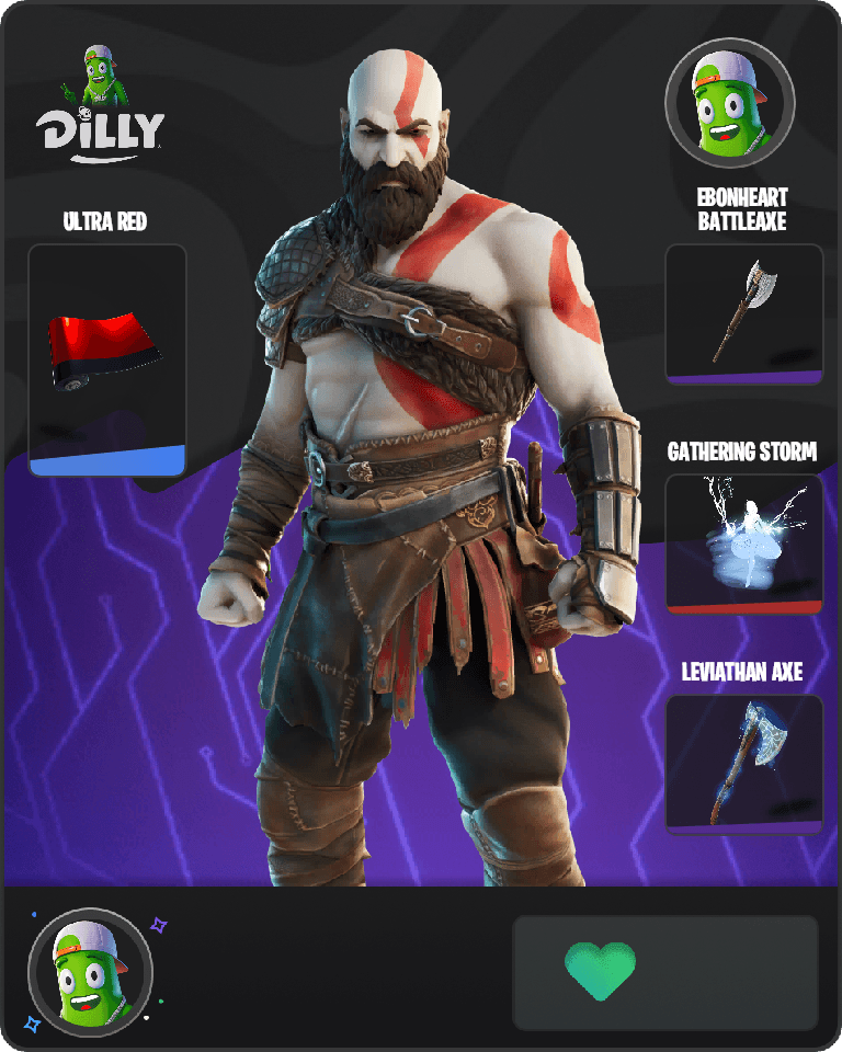 Kratos Fortnite combo