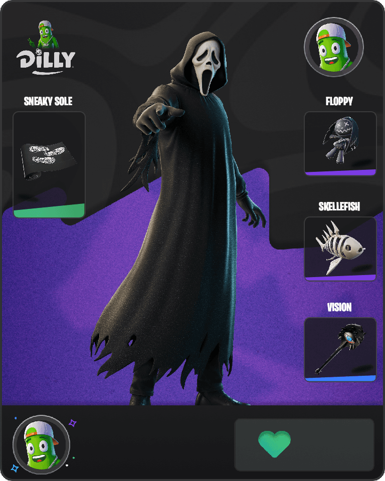 Ghostface Fortnite combo