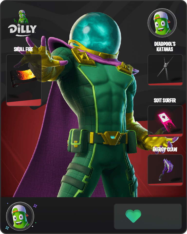 Mysterio Fortnite combo