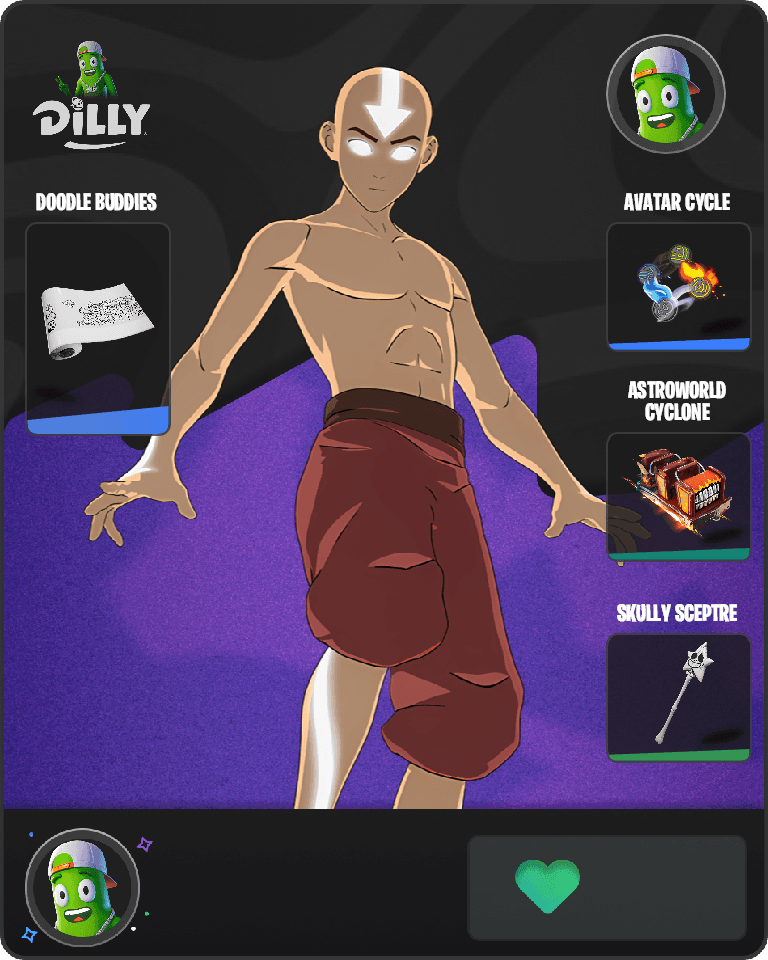 Avatar State Aang Fortnite combo