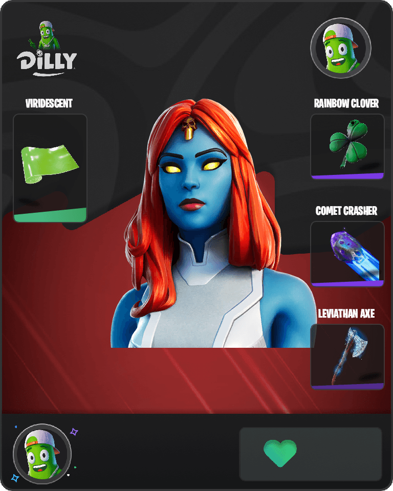 Mystique Fortnite combo