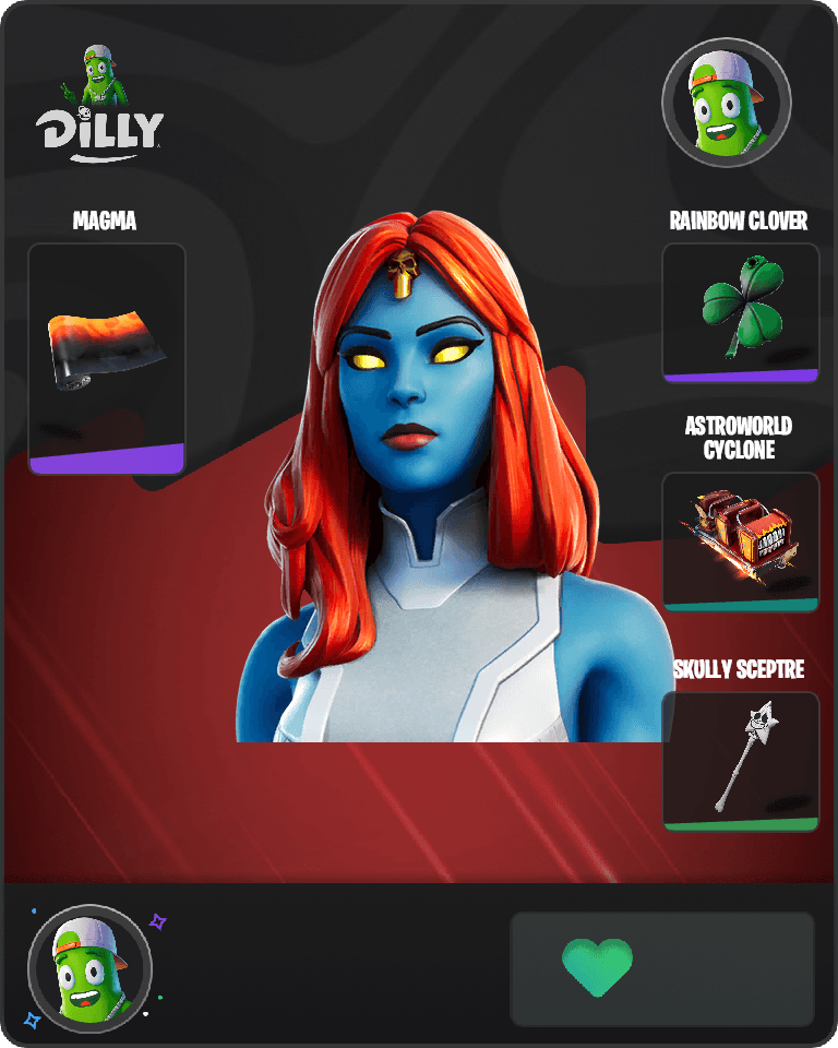 Mystique Fortnite combo