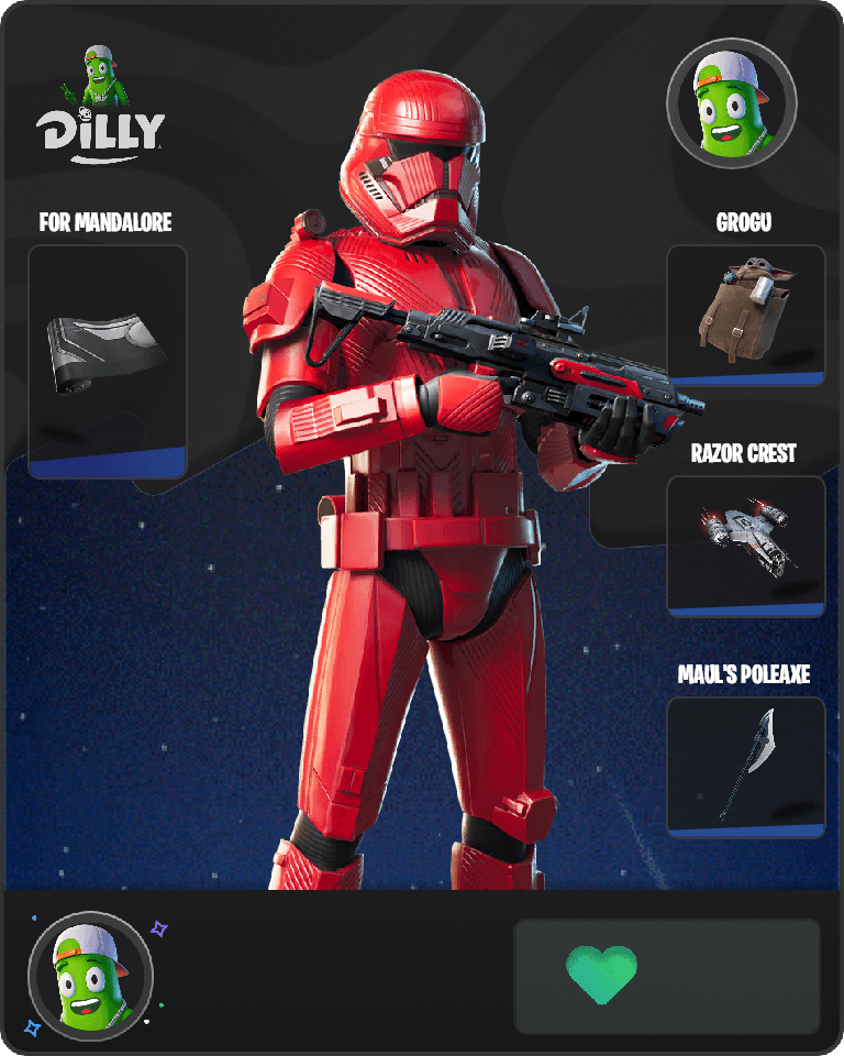 Sith Trooper Fortnite combo