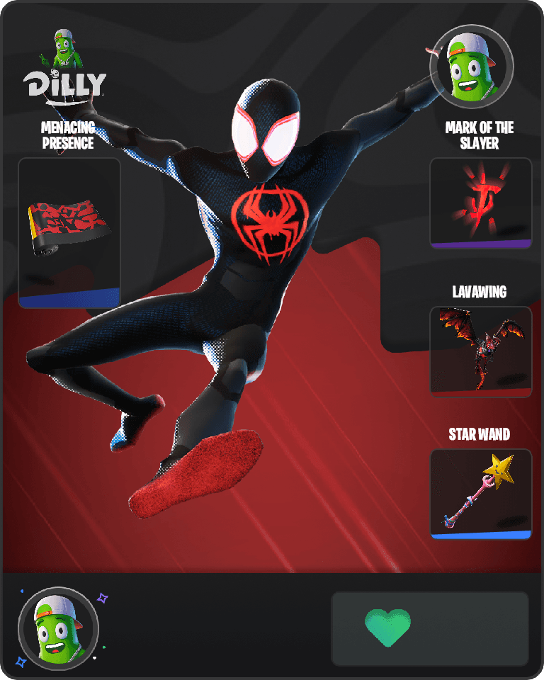Spider-Man (Miles Morales) Fortnite combo