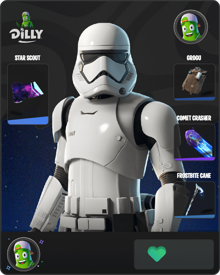 First Order Stormtrooper Fortnite combo