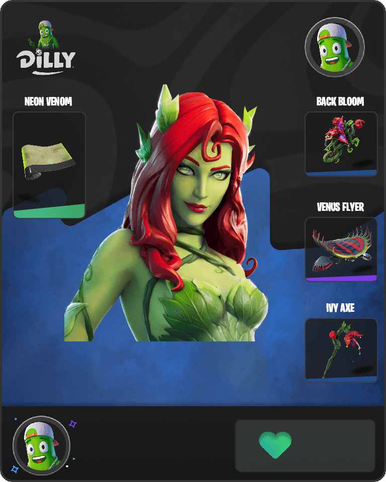 Poison Ivy Fortnite combo