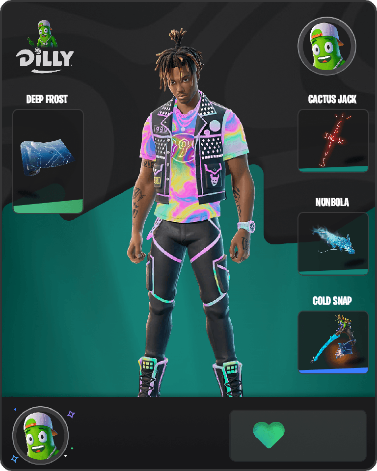 Juice WRLD Fortnite combo