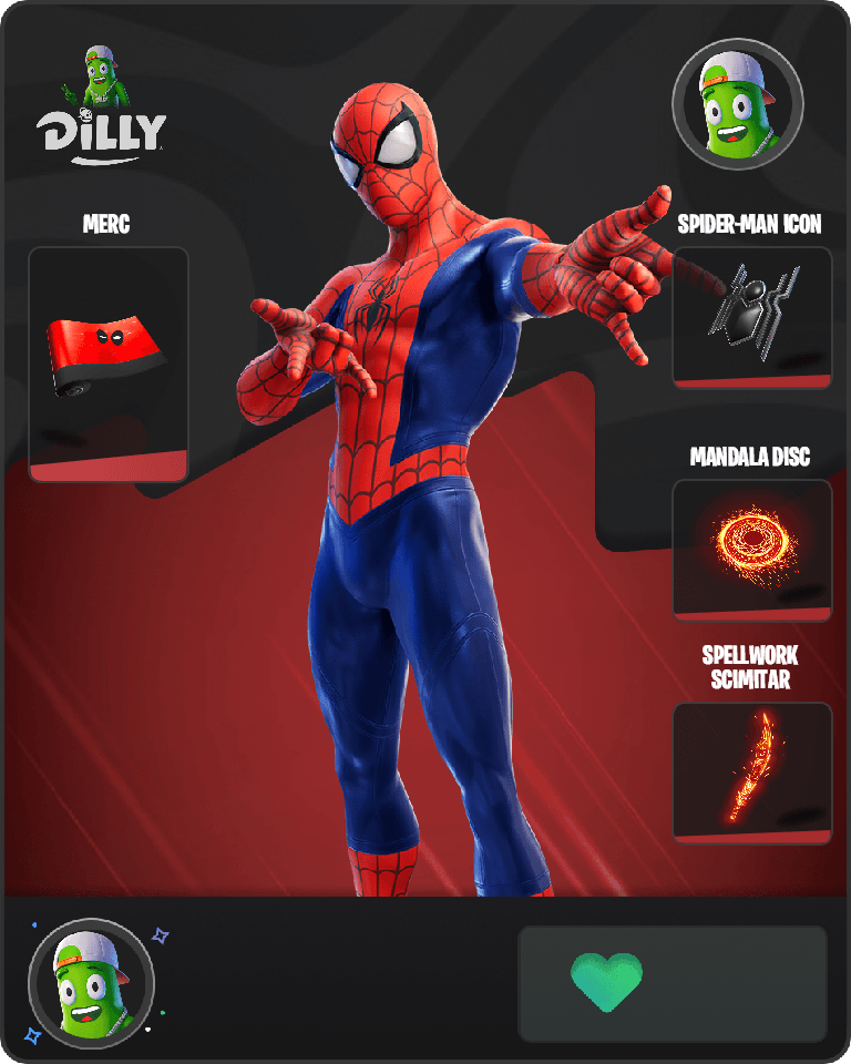 Spider-Man Fortnite combo