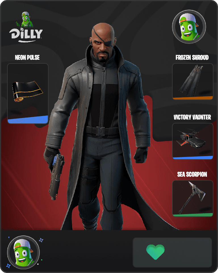 Nick Fury Fortnite combo
