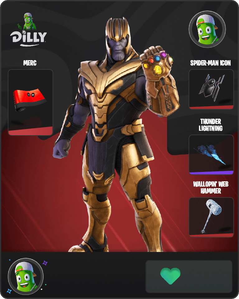 Thanos Fortnite combo