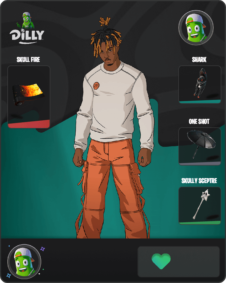 Slayer Juice WRLD Fortnite combo