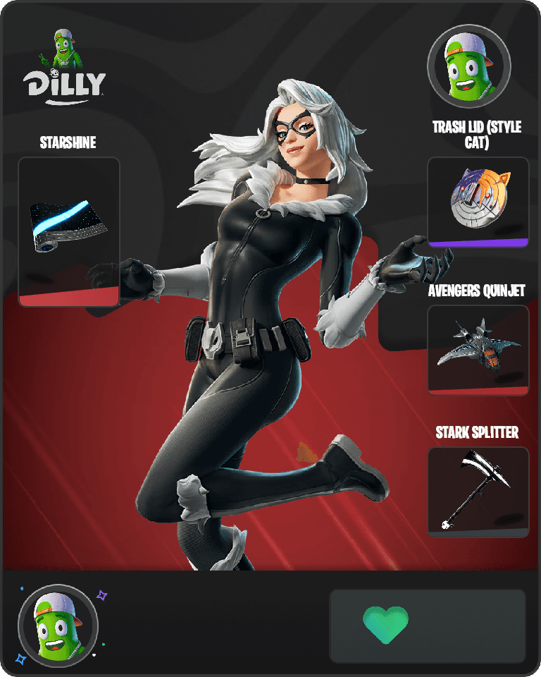Black Cat Fortnite combo