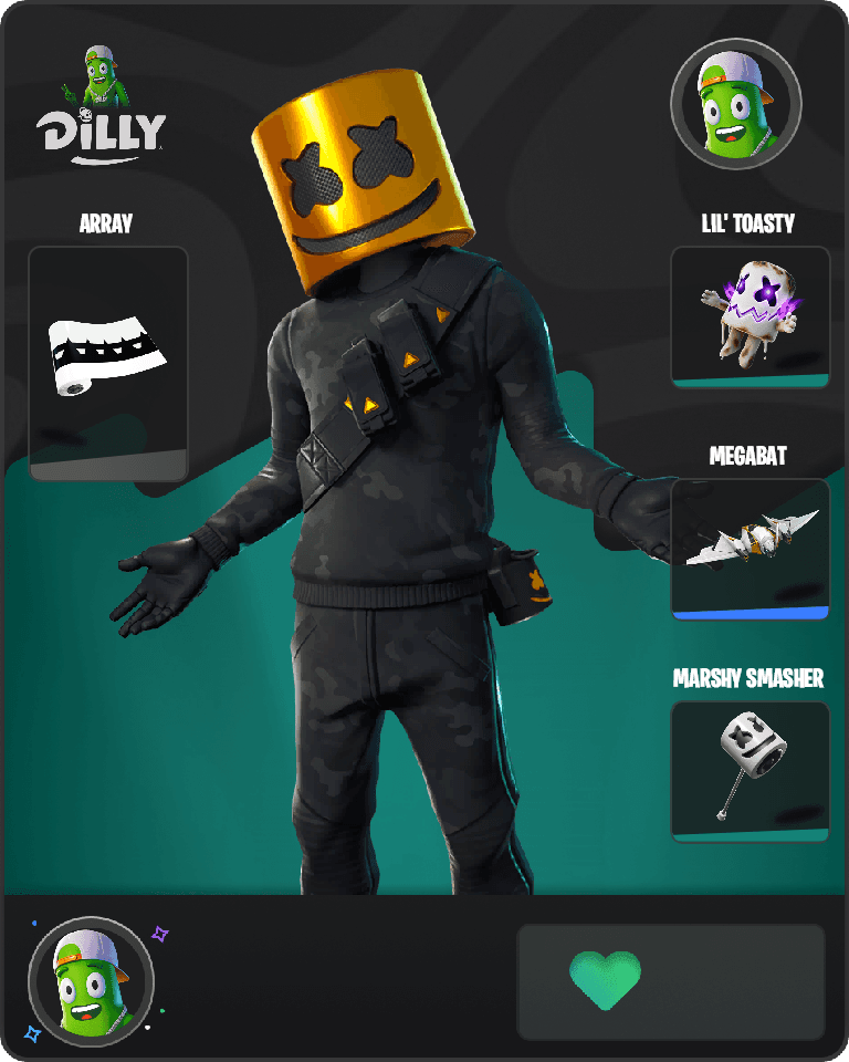 Marshmello Fortnite combo