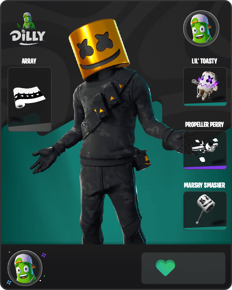 Marshmello Fortnite combo